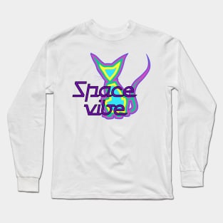 Luminescent space vibe Long Sleeve T-Shirt